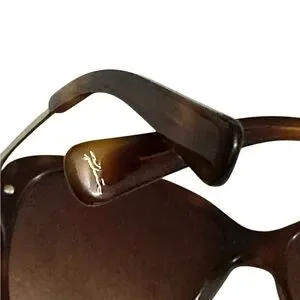 Longchamp Tortoise Blonde Havana 56mm Butterfly Sunglasses NEW w/ case & Cloth Longchamp | Accessories | Longchamp Tortoise Blonde Havana  main image 3